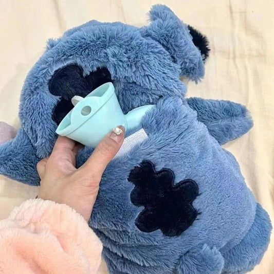 Stitch Soft Toy with Hot Water Bag Cute Plush for Girls & Women, Valentine Gift for Her