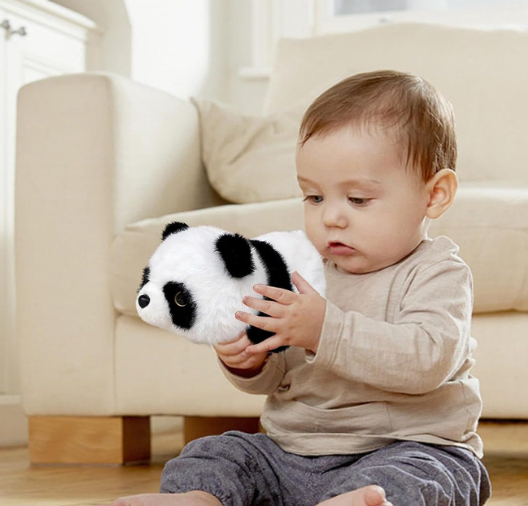 SCOOBA Reversible White and red Panda Soft Toy (Panda)