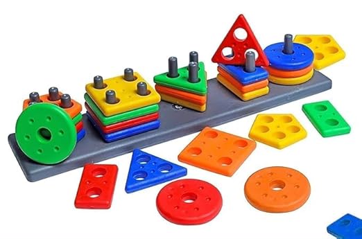 Wirescorts Angle Geometric Plastic Blocks, Sorting & Stacking Toys